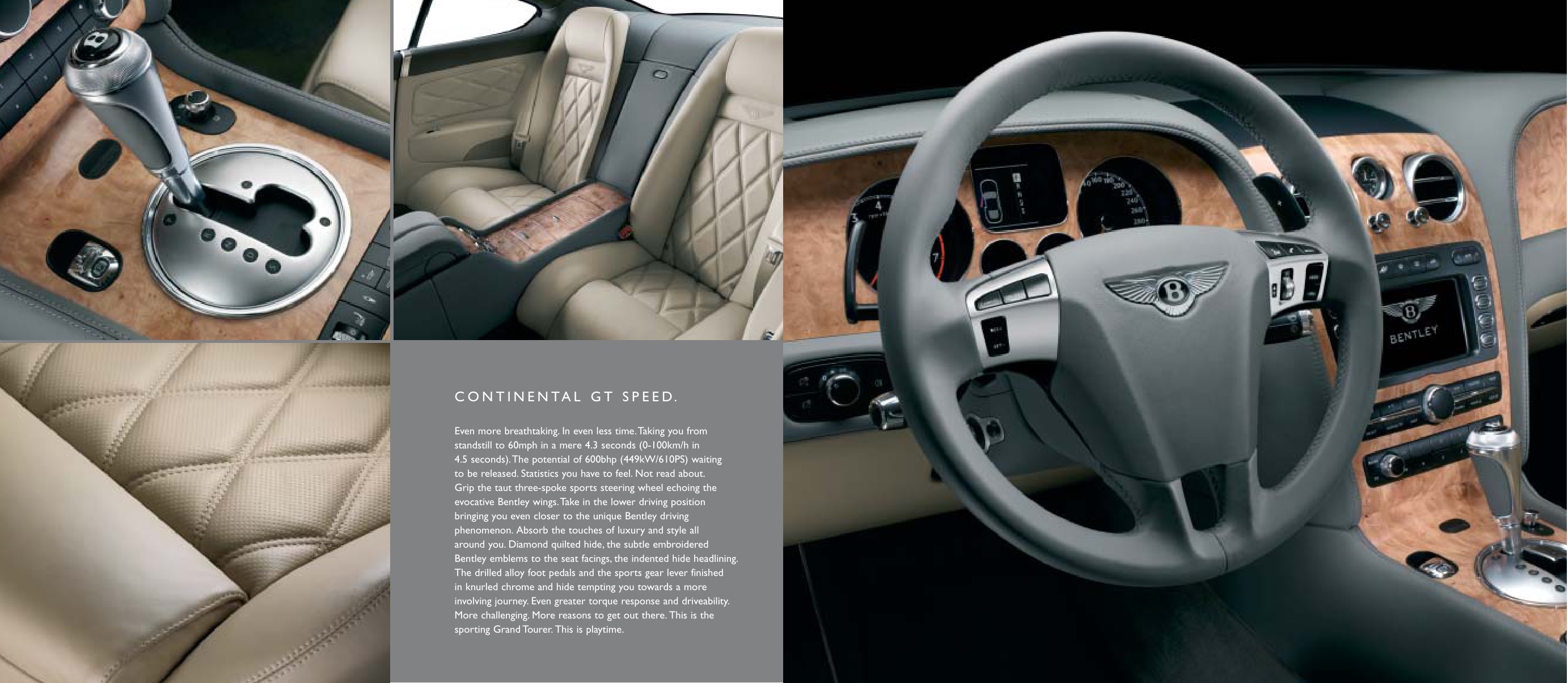 2008 Bentley Continental GT Brochure Page 6